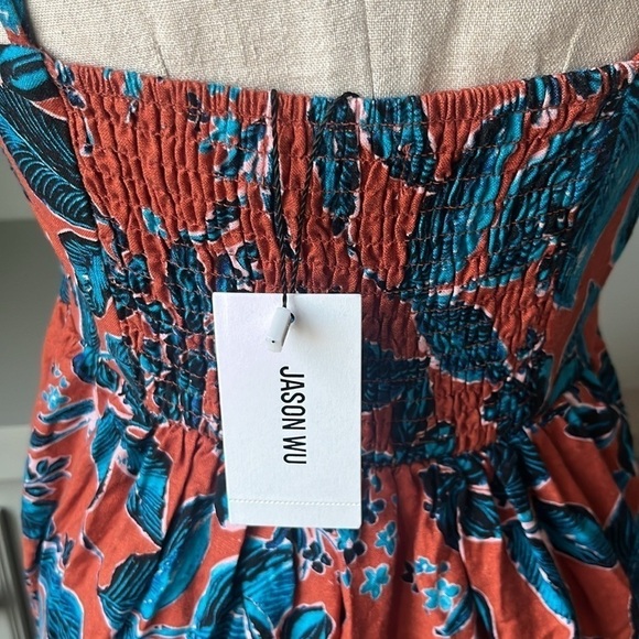 Jason Wu Tropical Floral Dress Size SMALL NWT - Picture 7 of 8